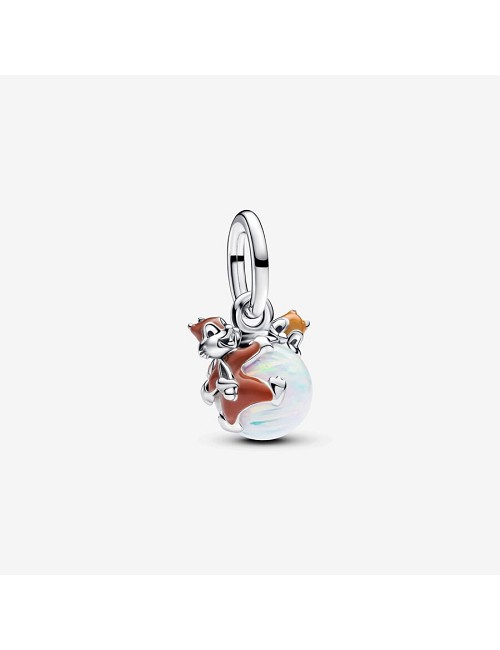 Colgante Disney Chip y Dale Plata