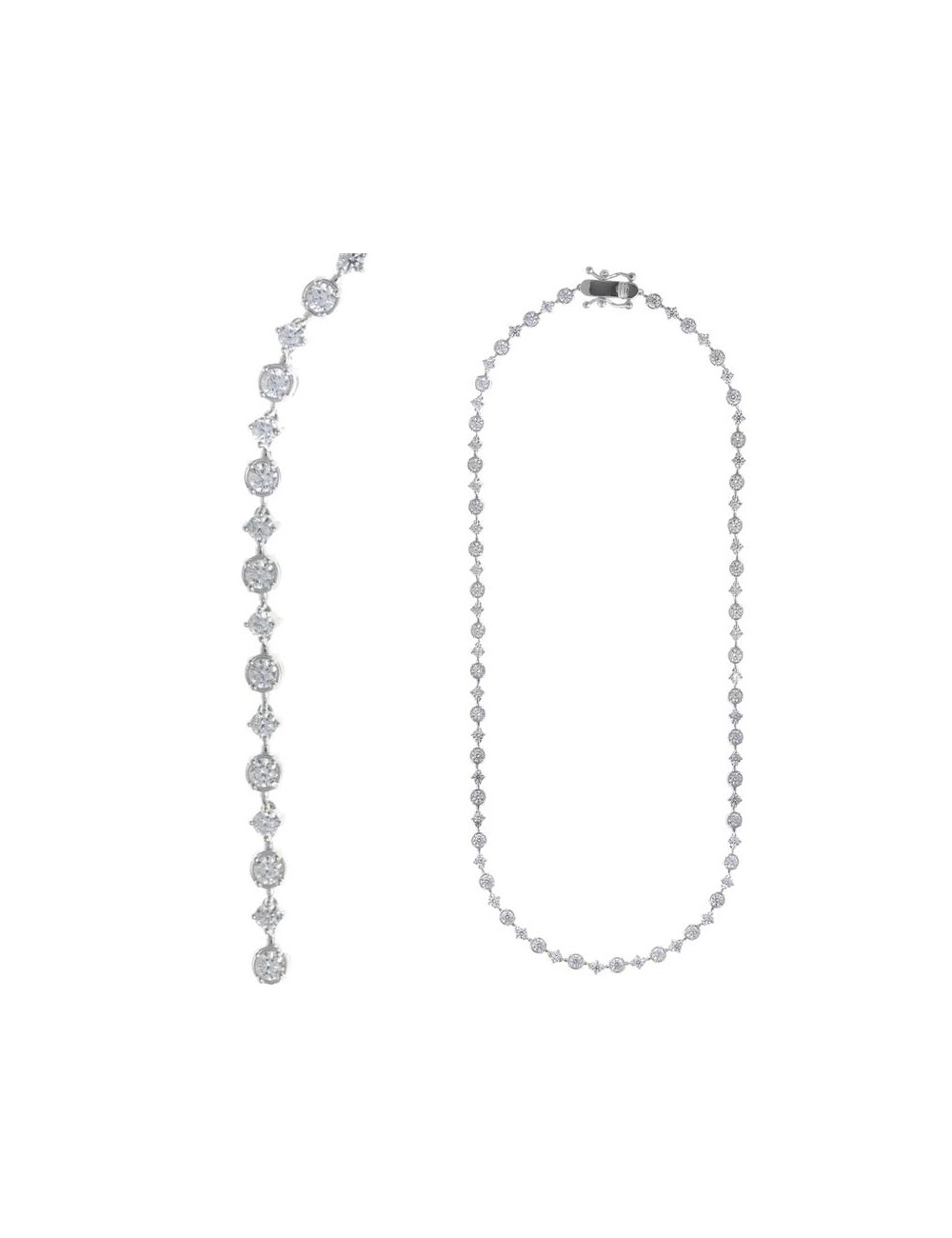 Collar Plata Rodio Circo.