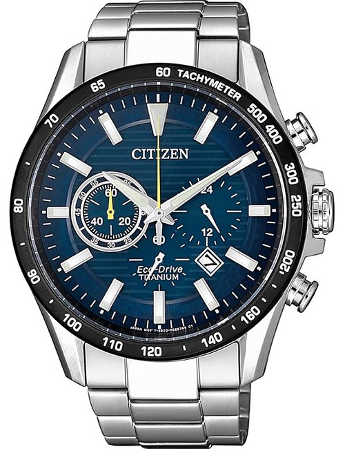 Eco Drive Super Titanium Cronógrafo