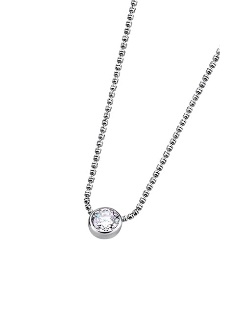 Lotus Silver Collar Sra. Ag Silver