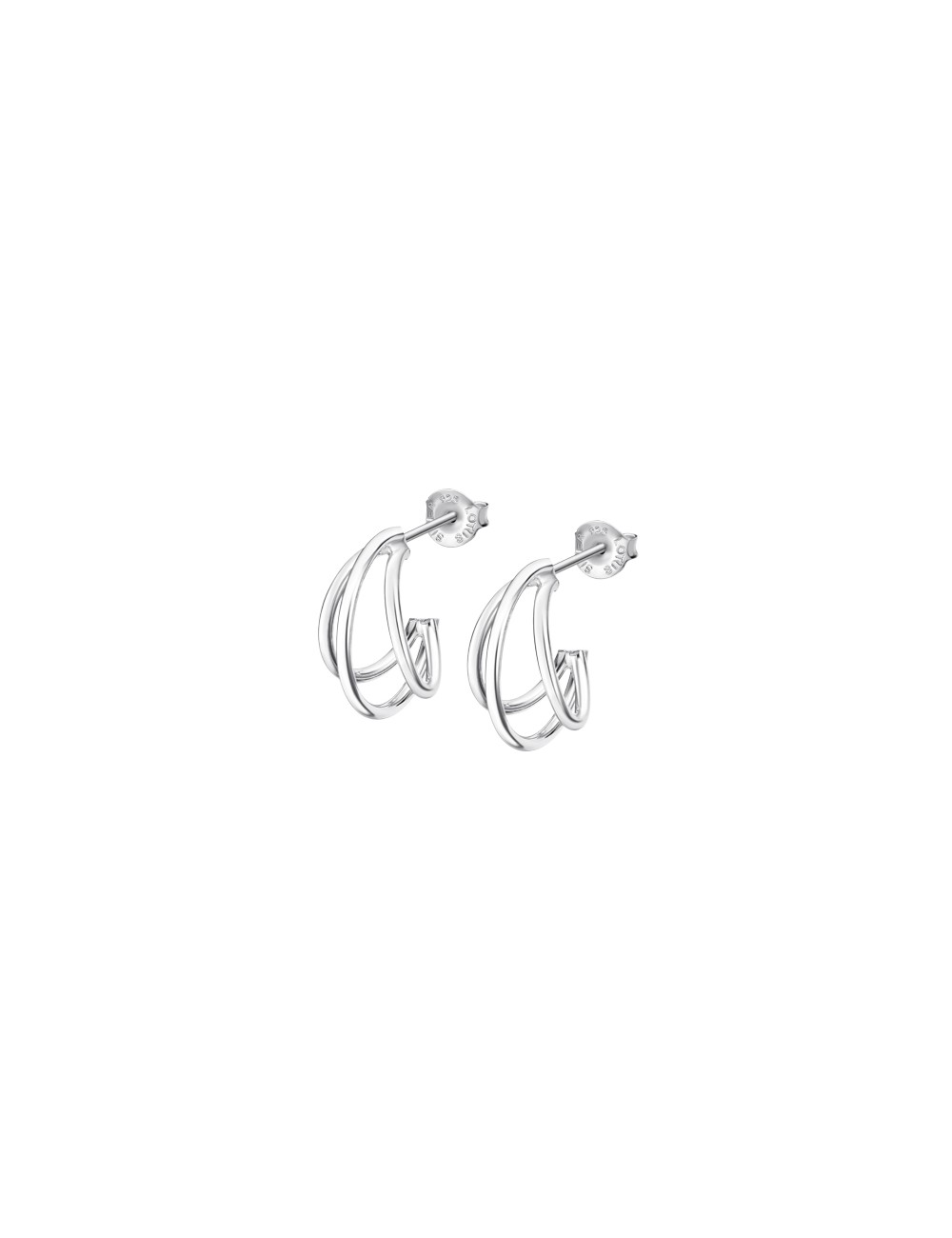 Lotus Silver Pendiente Sra. Triple. Aro