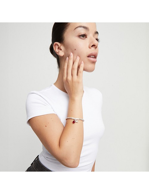 Pulsera Ser Fascinante Piedra Roja