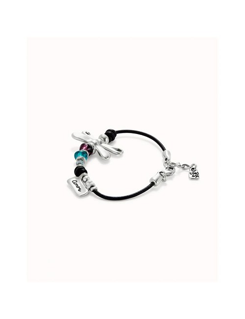 Pulsera Libelula Baño Plata