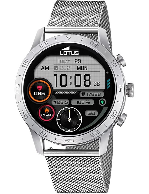Reloj Lotus Caballero Conectable Esf Negro