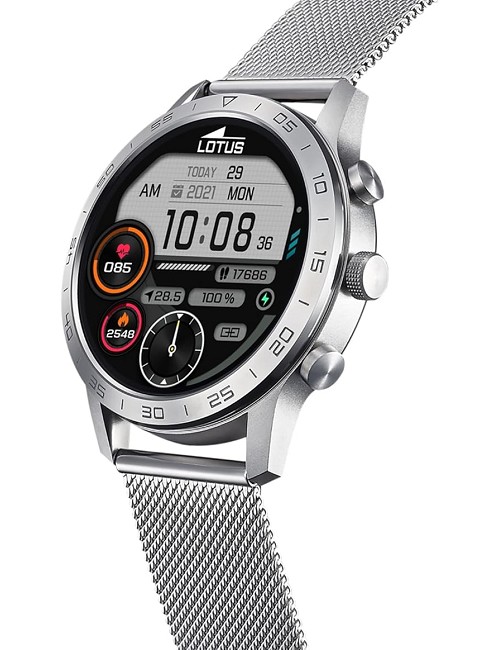 Reloj Lotus Caballero Conectable Esf Negro