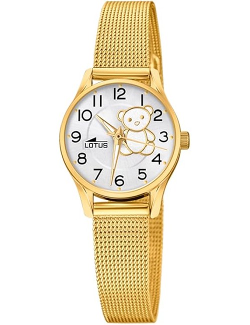 Reloj Sra Esf Plata Chapado Osito