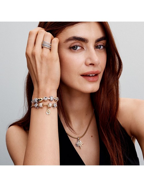 Brazalete Charm Estrella Circonita