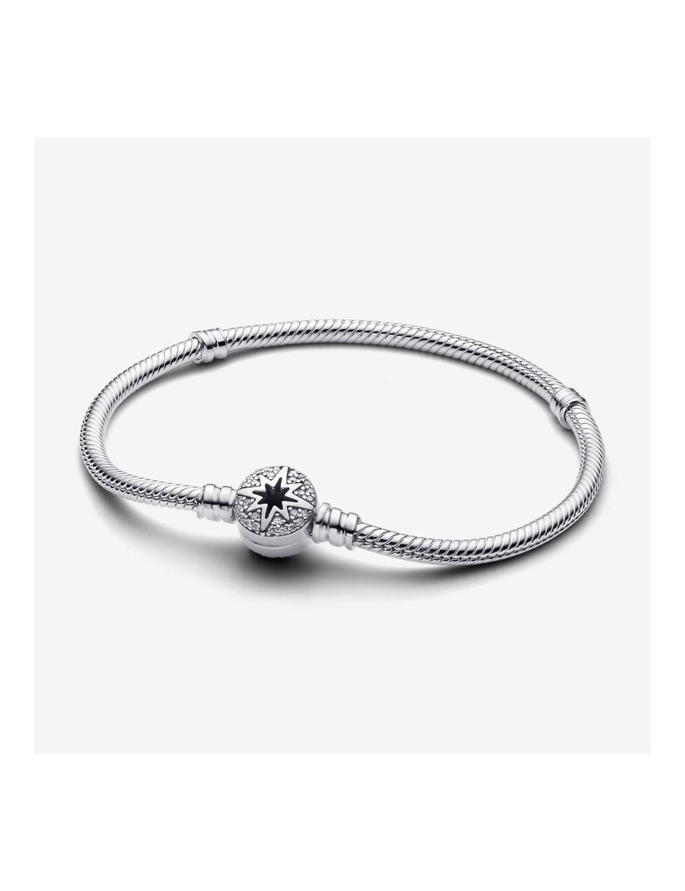Brazalete Estrella Circonita Plata