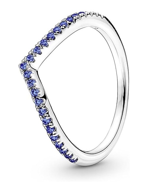 Wishbone Sterling Silver Ring With Stell