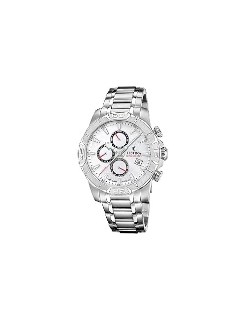 Festina Cab. Crono Ace. Esf. Blanca
