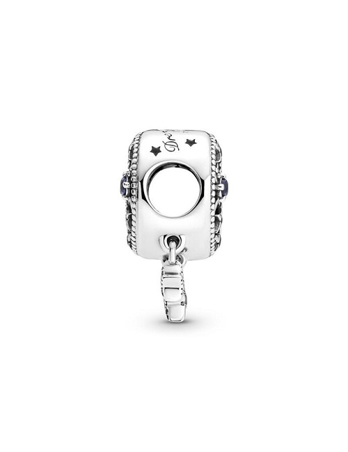 Moon And Star Sterling Silver Charm