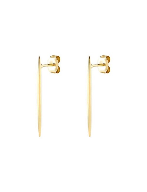 Pendientes Largos Radieux - Dorado