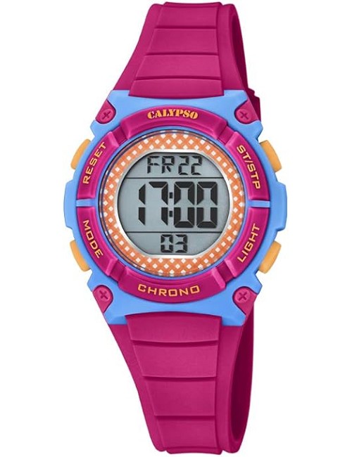 Reloj Calypso Niña digital K5756 Fucsia