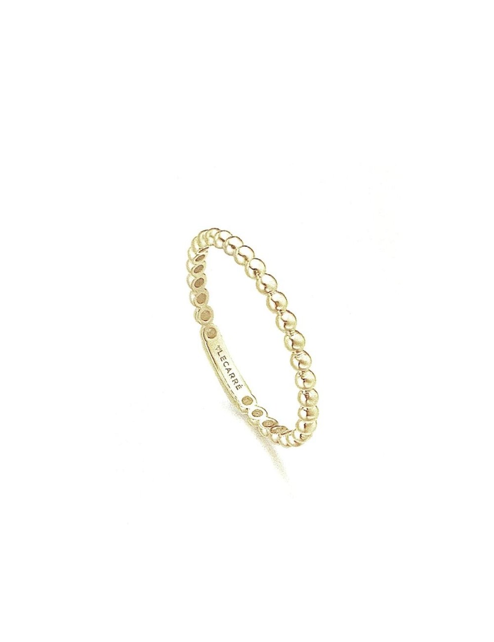 Anillo Oro Amarillo con Bolitas