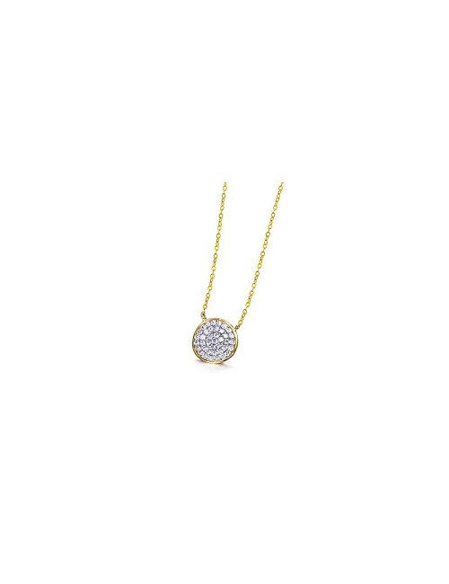 Garg. O. A. Disco Curvado 0. 198 Ct Hsi