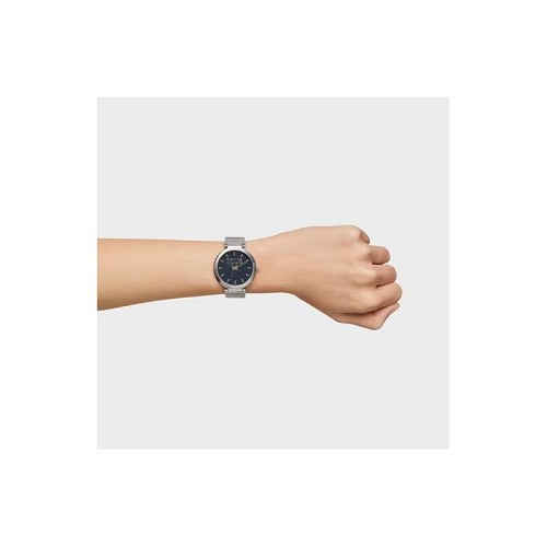 Reloj Tous Watches S-Mesh Mirror Plateado y Azul Analógico Mujer