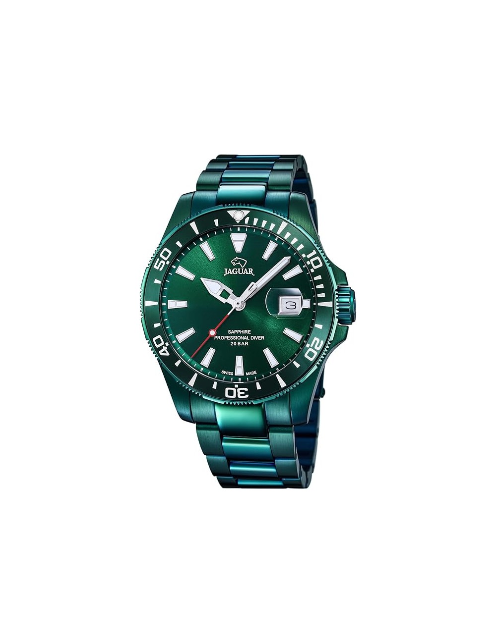 RELOJ SUIZO DE HOMBRE JAGUAR PRO DIVER VERDE J988/1