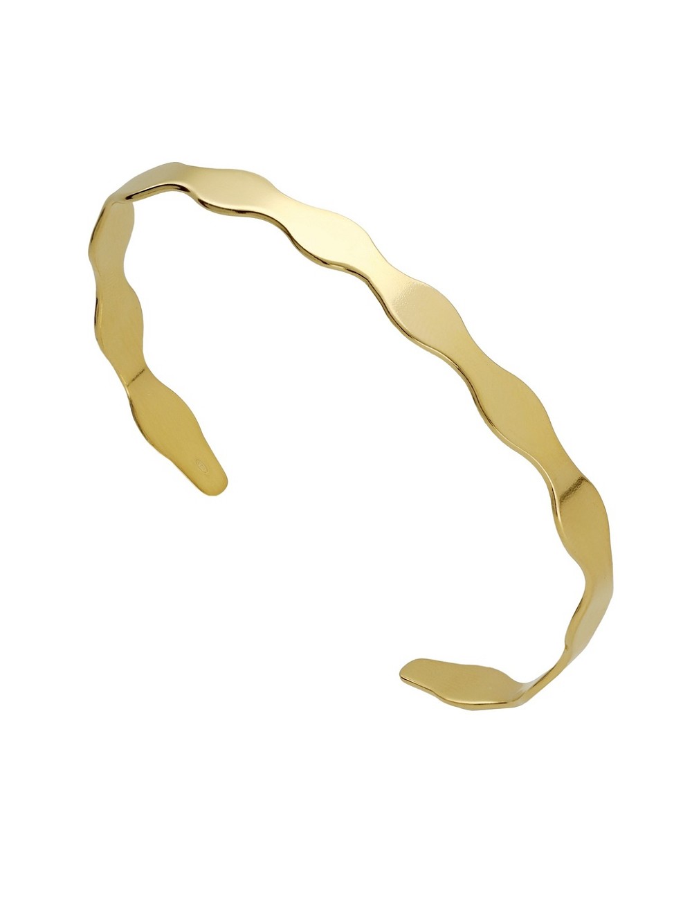 Pulsera Abierta Dorada