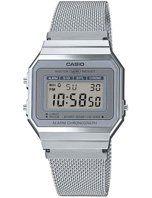 Casio Reloj  Digital con Correa En Acero Inoxidable A700Wem-7Aef