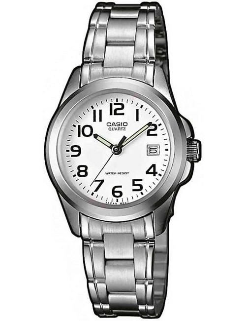 Casio Reloj Analógico Para Mujer de Cuarzo con Correa En Acero Inoxidable Ltp-1259Pd-7Beg