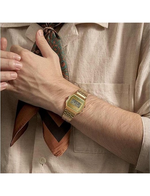 Reloj Casio Hombre A158Wegv-9Aef Dorado