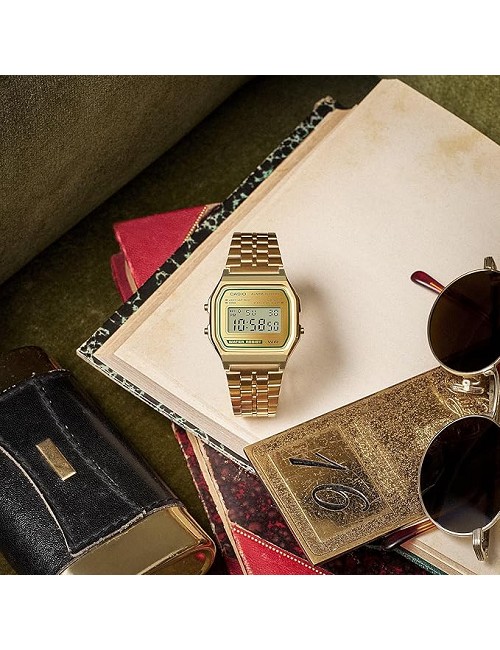 Reloj Casio Hombre A158Wegv-9Aef Dorado