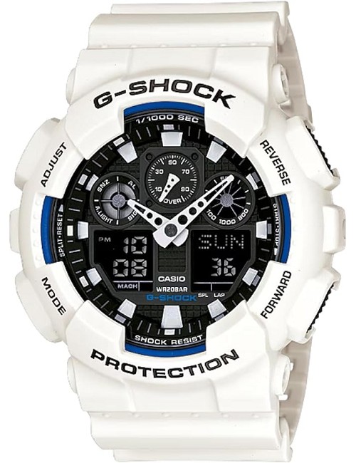 Reloj Caucho Bco G-Shock Esf Digital