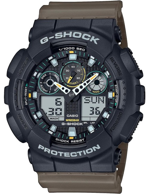 Reloj G-Shock Classic Style Ga-100Tu-1A3Er