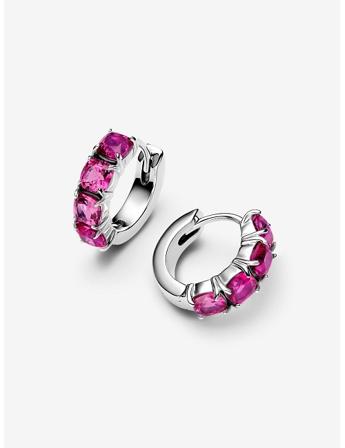 Pendientes de Aro Rosa