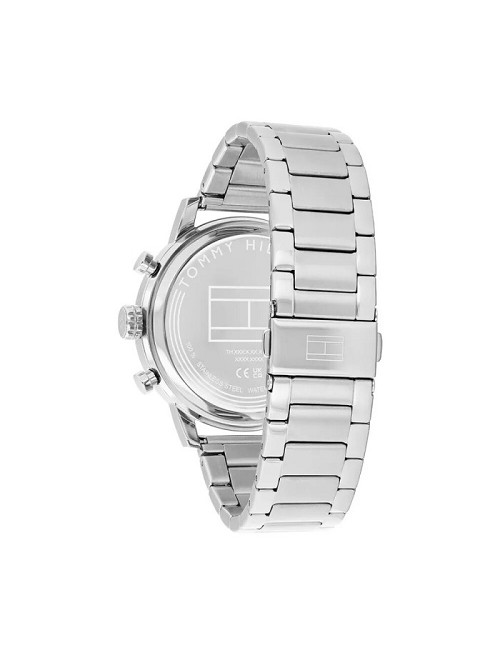 Reloj Tommy Hilfiger Rocky Plateado y Azul Multifunción Hombre 1792179