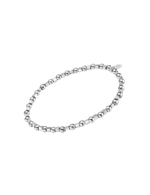 Lotus Style Pulsera Bolas y Cuadros