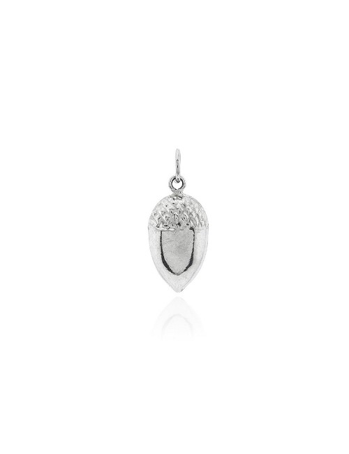 Colgante Plata Bellota Grande
