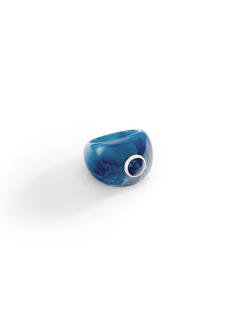 Anillo Ancho Be Azul