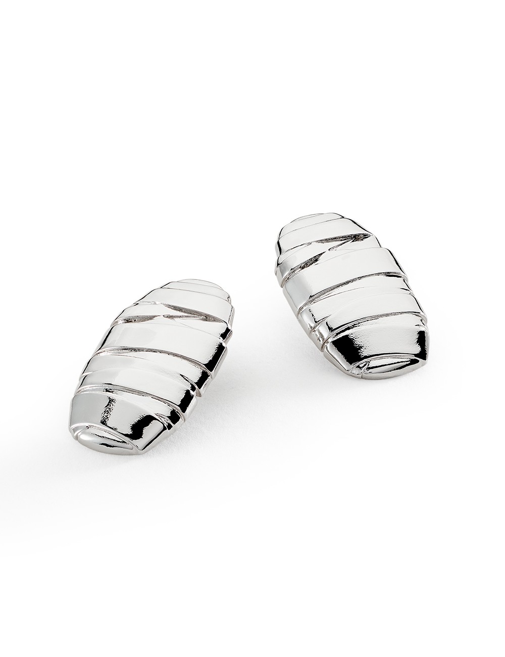 Pendientes Largos Be Plateados