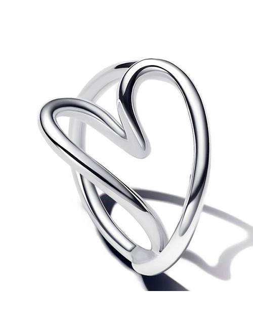 Heart Sterling Silver Ring
