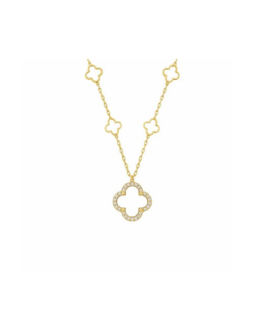 Gargantilla Plata Chapada