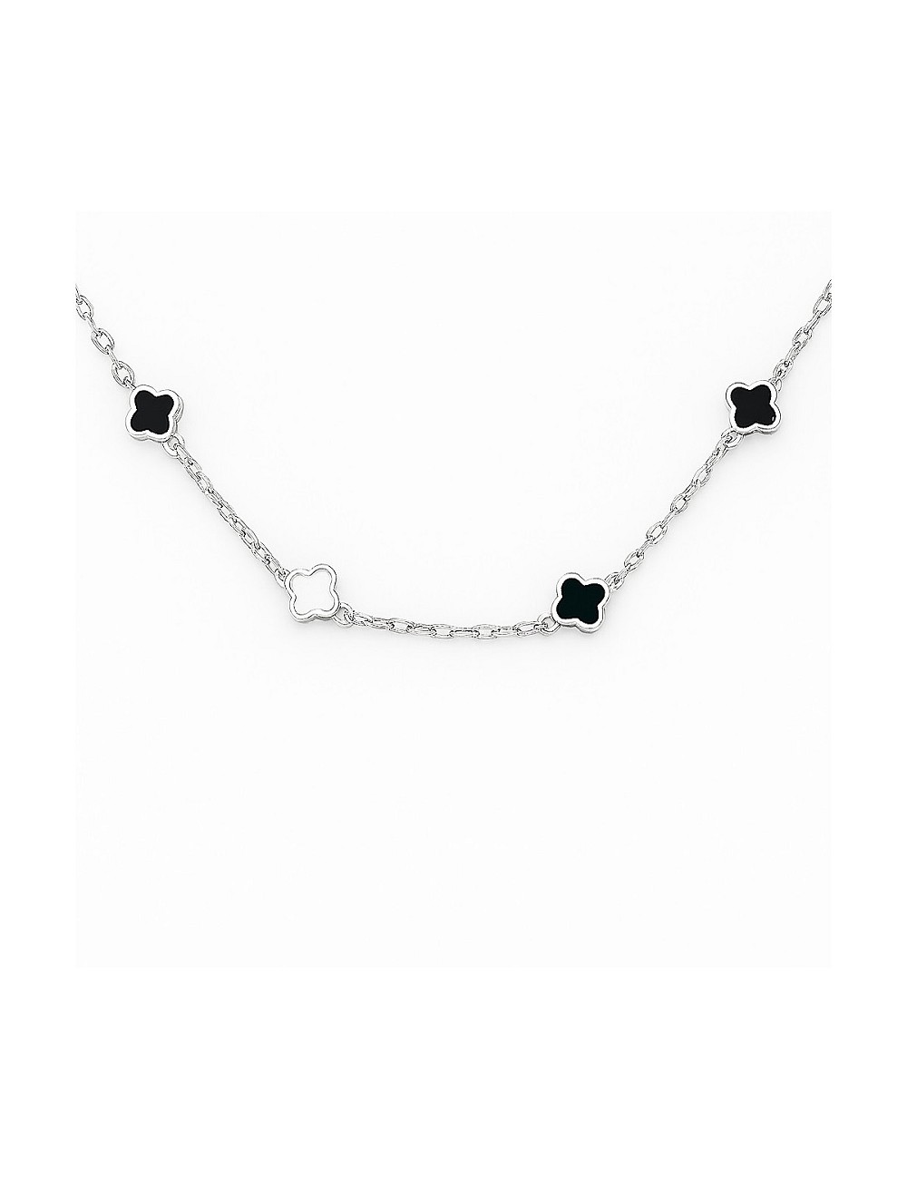 Gargantilla Plata Rodiada