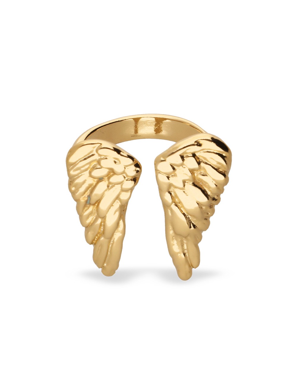 Anillo Forma Alas Dorado