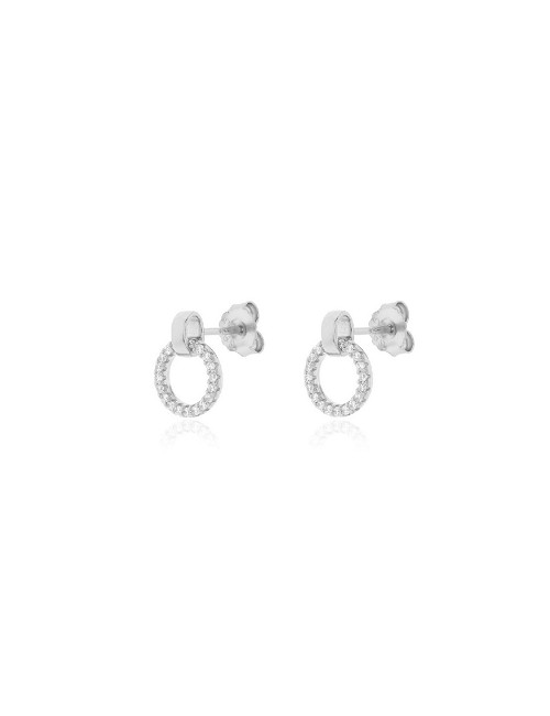 Pendientes Plata Rodio