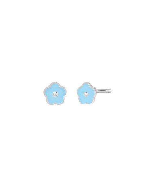 Marea Plata 925 Pendientes Girls Spring