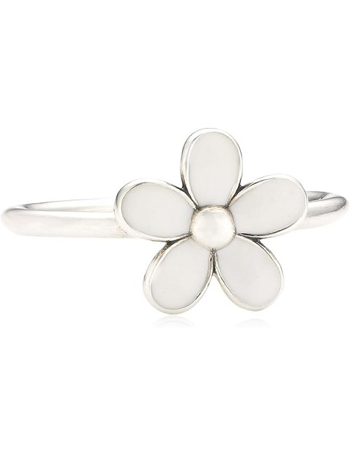 Anillo Pta Esmal. Blanc Margarita