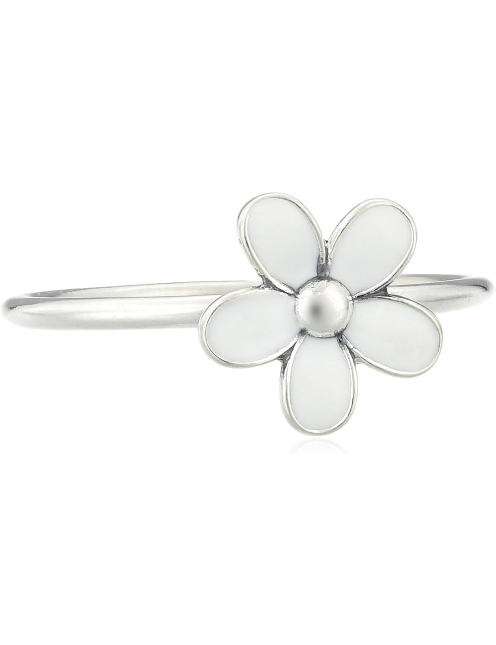 Anillo Pta Esmal. Blanc Margarita