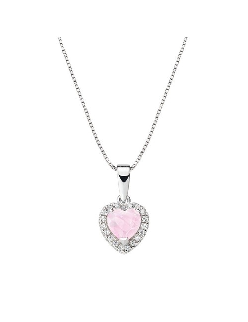 Gargantilla Corazon Rosa
