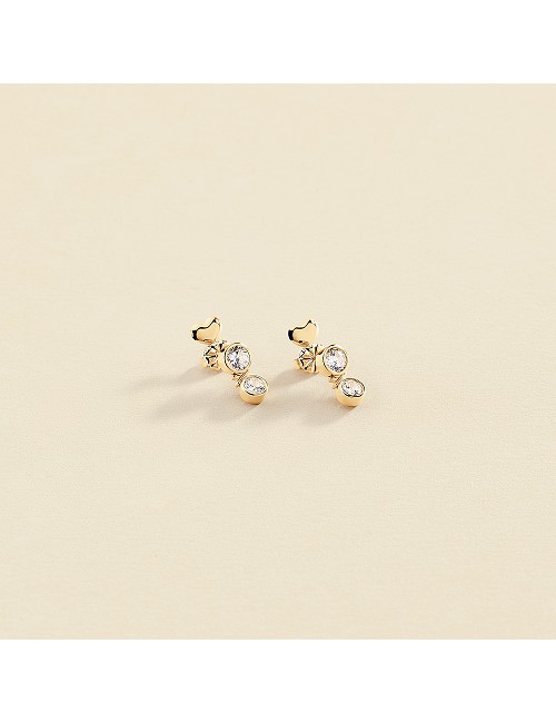 Pendientes Circonita Grande