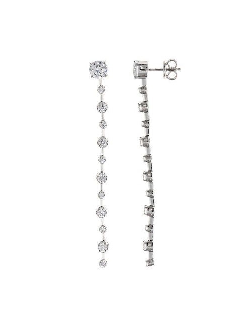 Pendientes Plata Rorio Tira Circo.