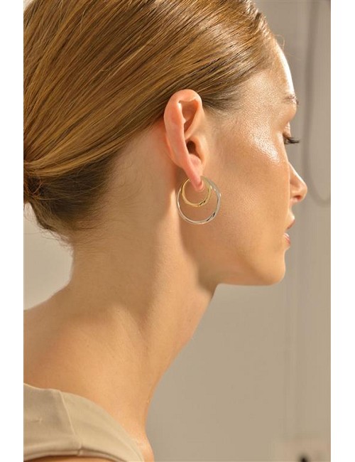 Pendientes Plata Chapa. Aro Plano