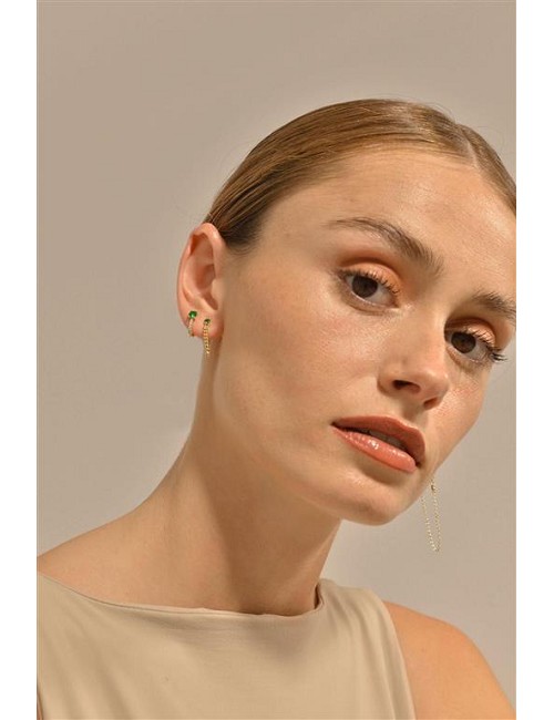 Pendientes Plata Chapada Circo.