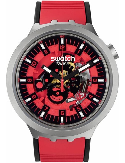 Reloj Swatch Red Juicy Caballero