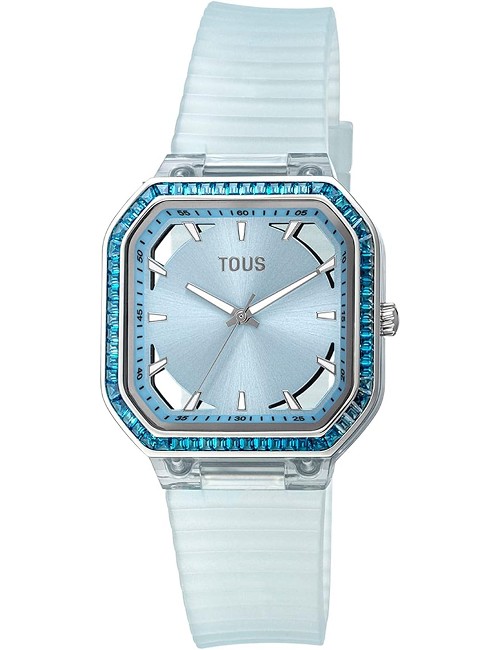 Reloj Tous Gleam Fresh Ip Blue Silicona Azul